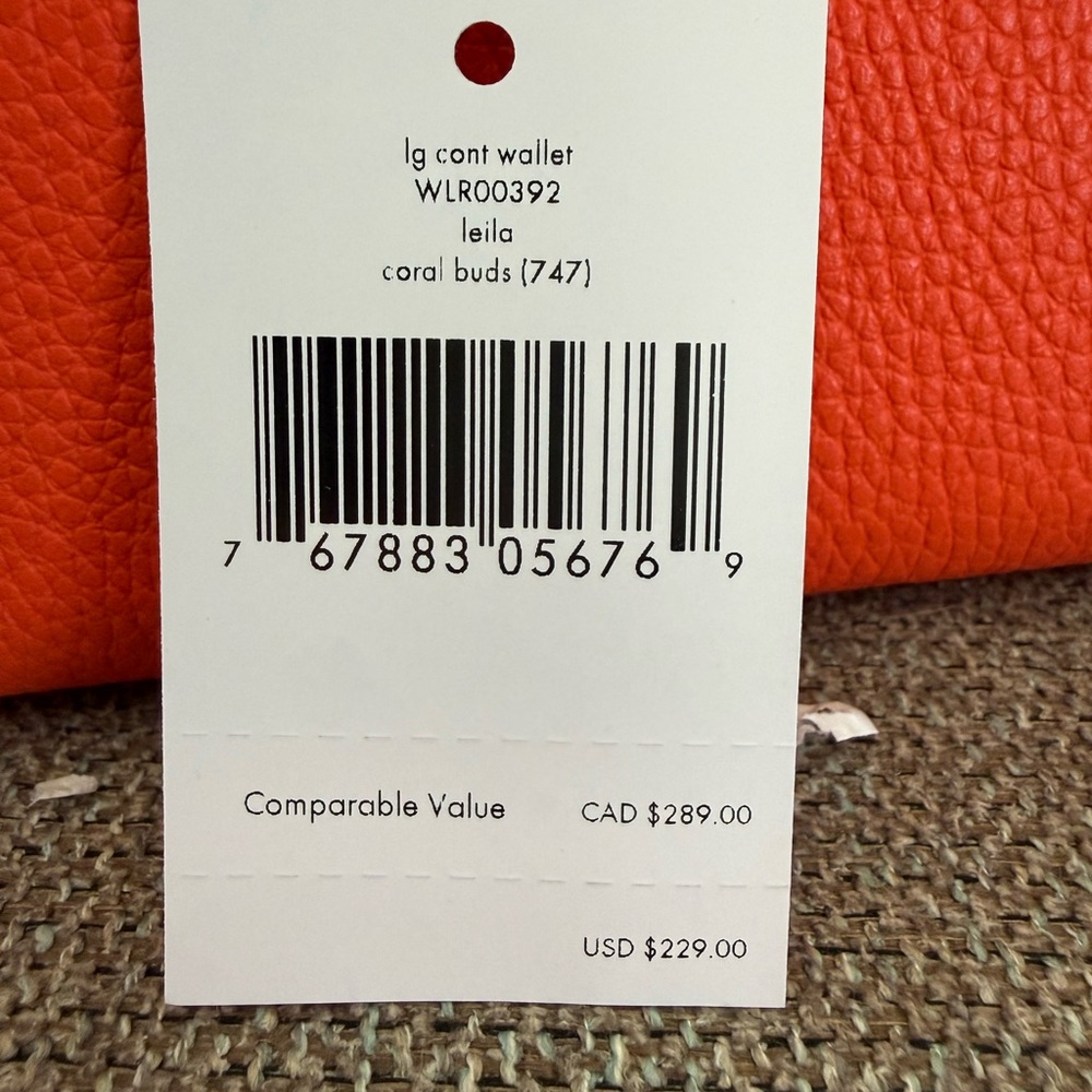 Kate spade orange Leather Tote and Wallet Set - Picture 7 of 7